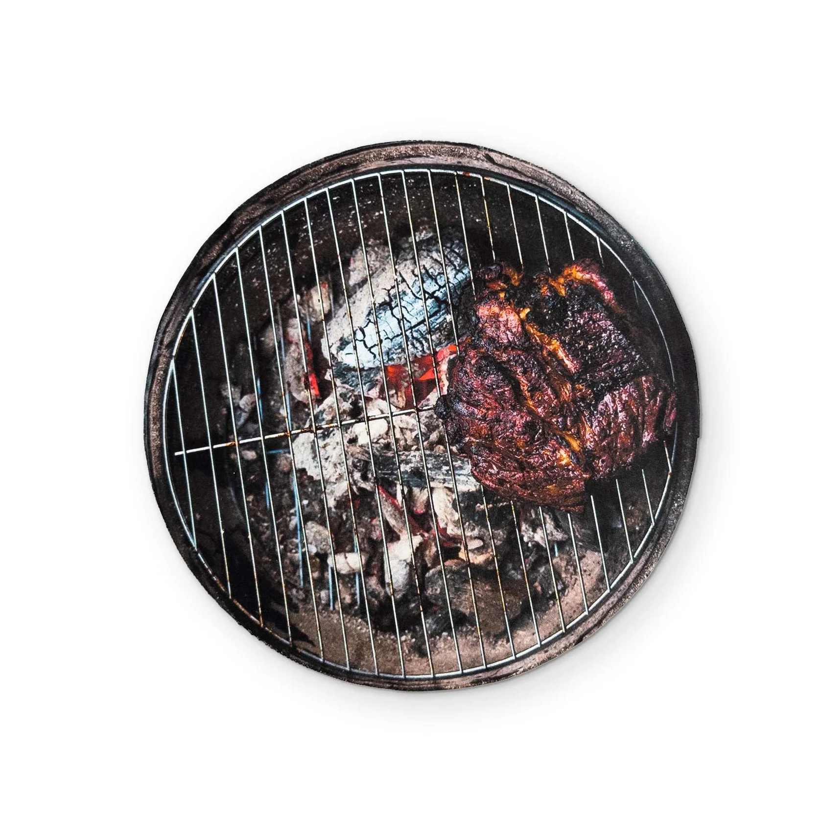 A BBQ GRILL YOU CAN CLEAN YOUR GLASSES WITH