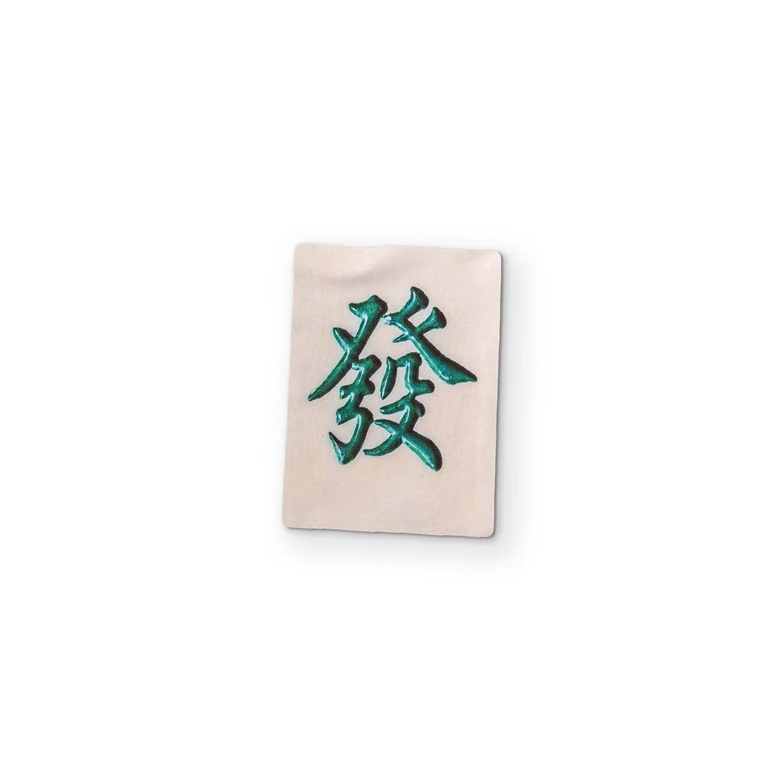 A MAHJONG TILE YOU CAN CLEAN YOUR GLASSES WITH
