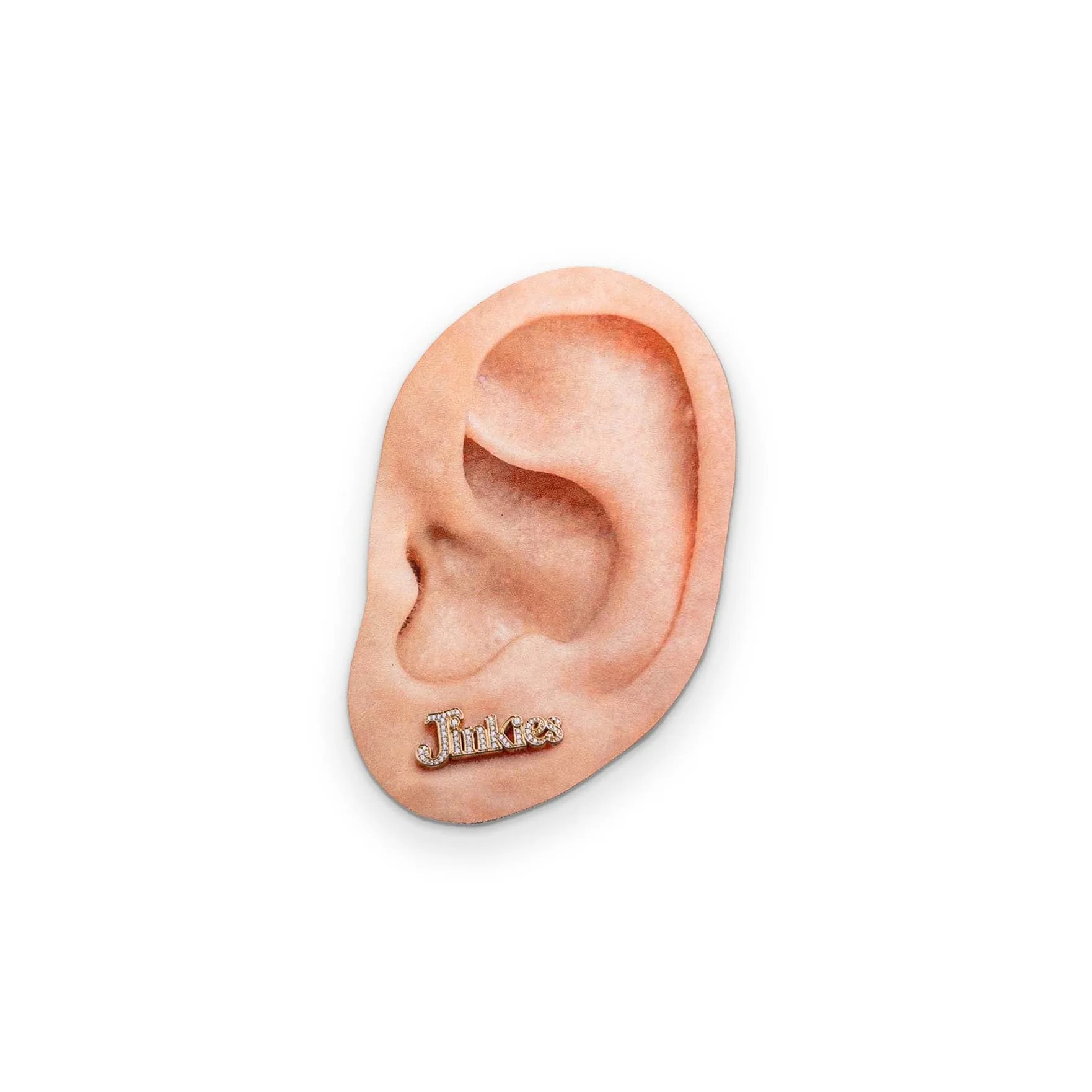 AN EAR YOU CAN CLEAN YOUR GLASSES WITH