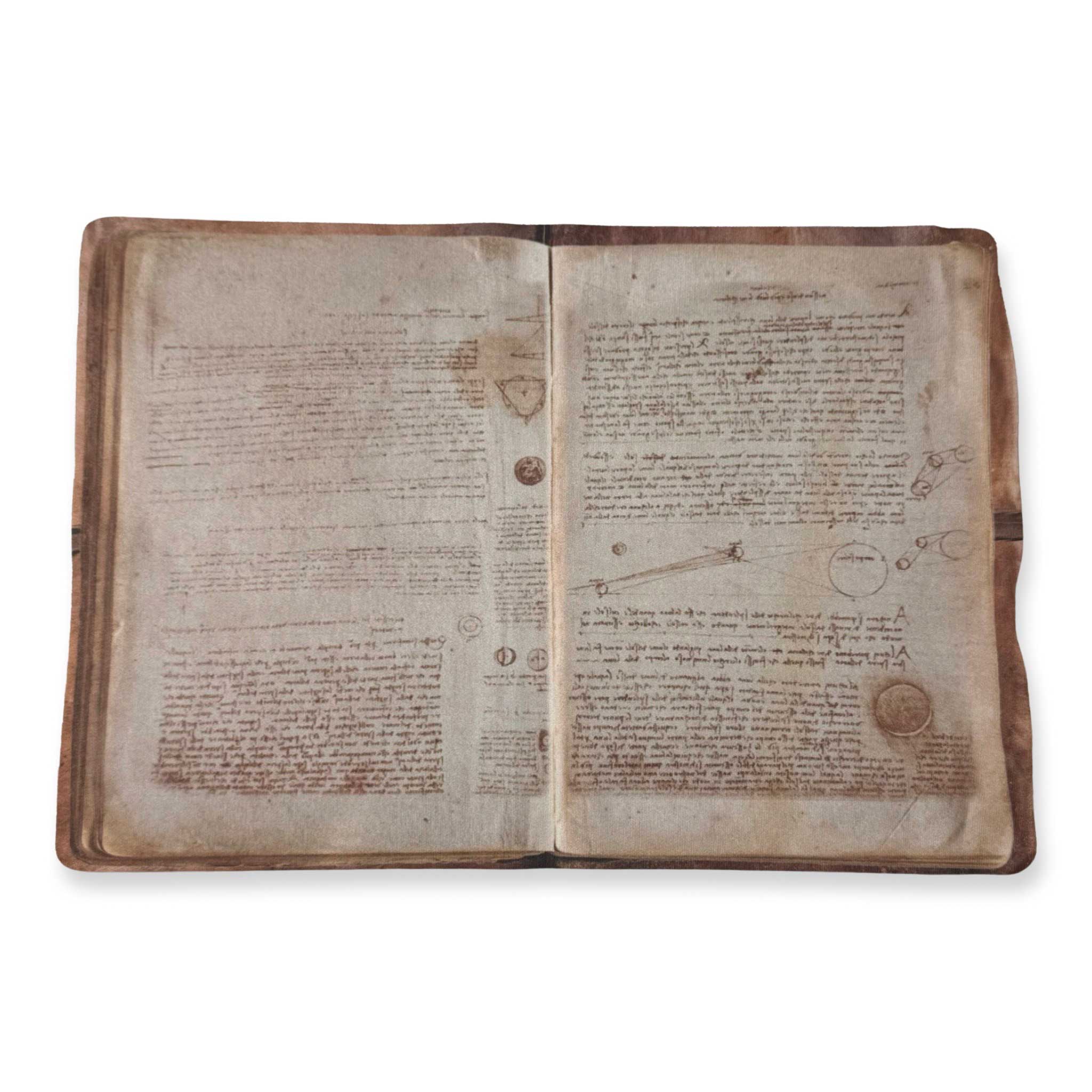 DA VINCI'S JOURNAL - A BOOK YOU CAN CLEAN YOUR GLASSES WITH - Image 2