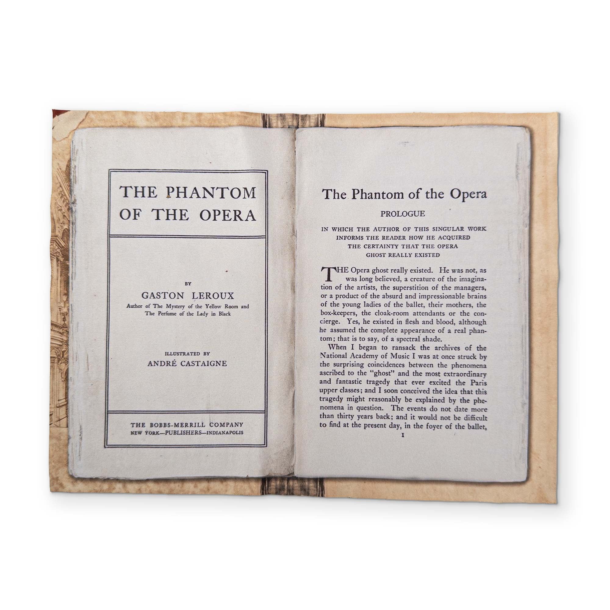 PHANTOM OF THE OPERA - A BOOK YOU CAN CLEAN YOUR GLASSES WITH - Image 2